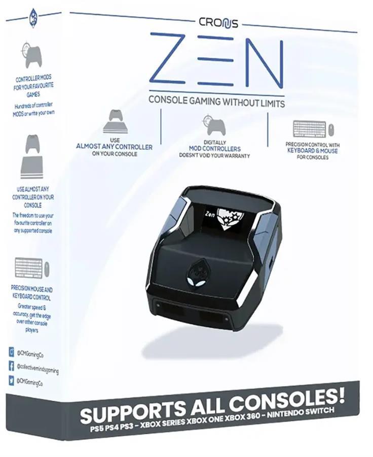 Adaptador Converter Collective Minds Cronus Zen Multiplataforma (PS5/Xbox/Switch/PC)