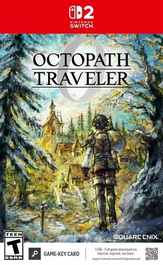 Octopath Traveler Zero Nintendo Switch 2 Key Card